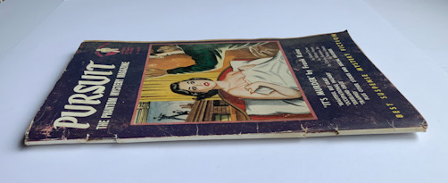PURSUIT THE PHANTOM MYSTERY MAGAZINE US Australian pulp fiction book 1955